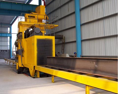 H型鋼、鋼結(jié)構(gòu)拋丸清理機(jī)